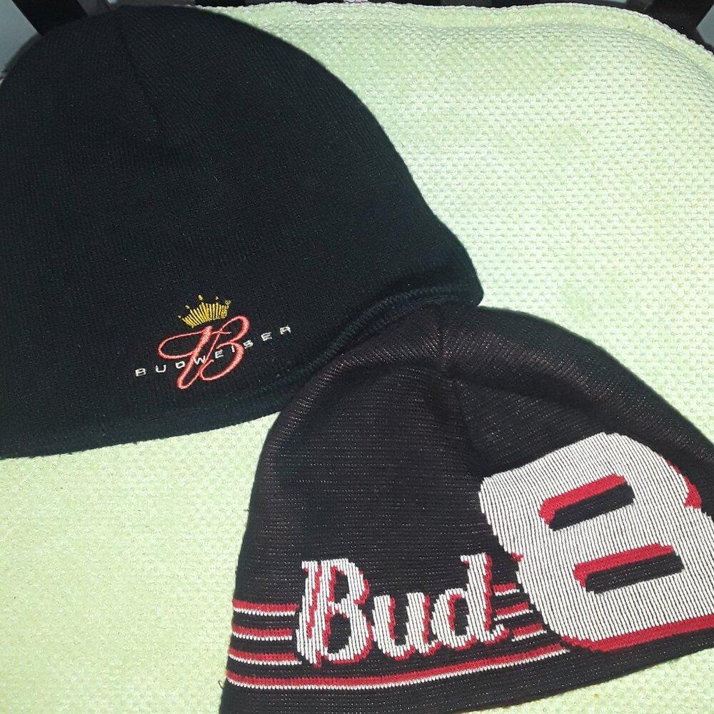 2 knit beanie hat